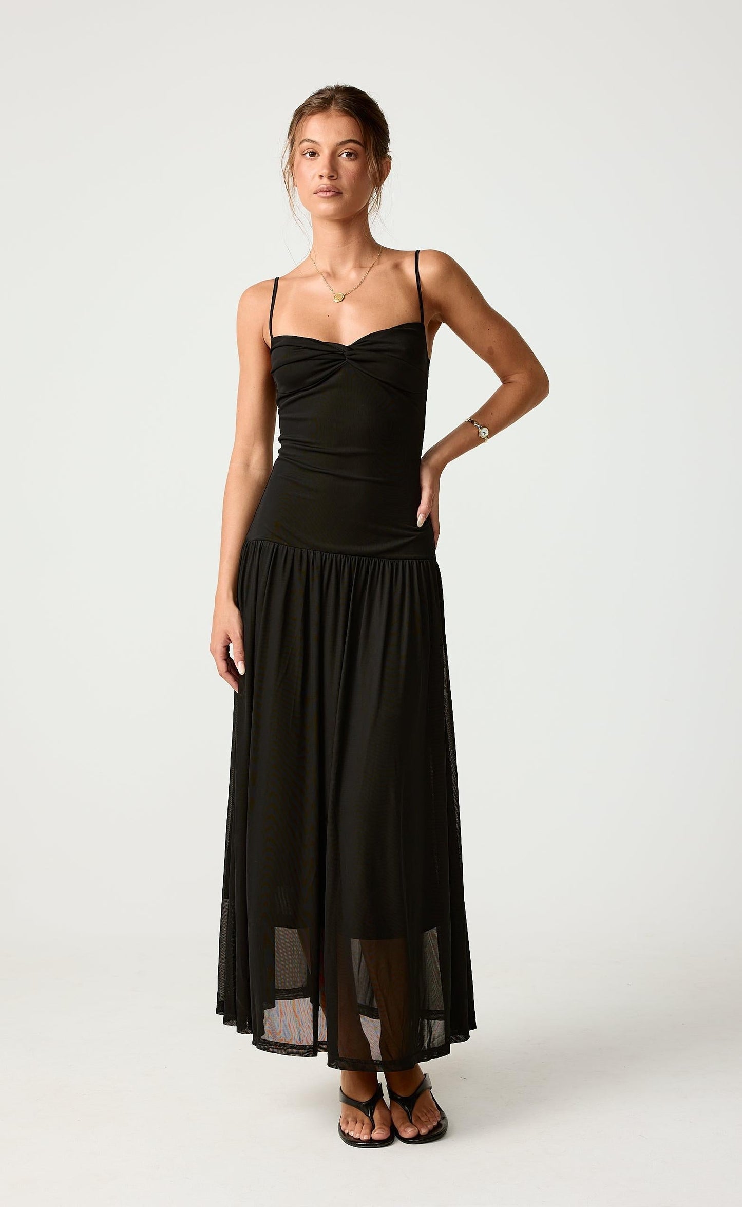 Seduce Maxi Dress (Black)