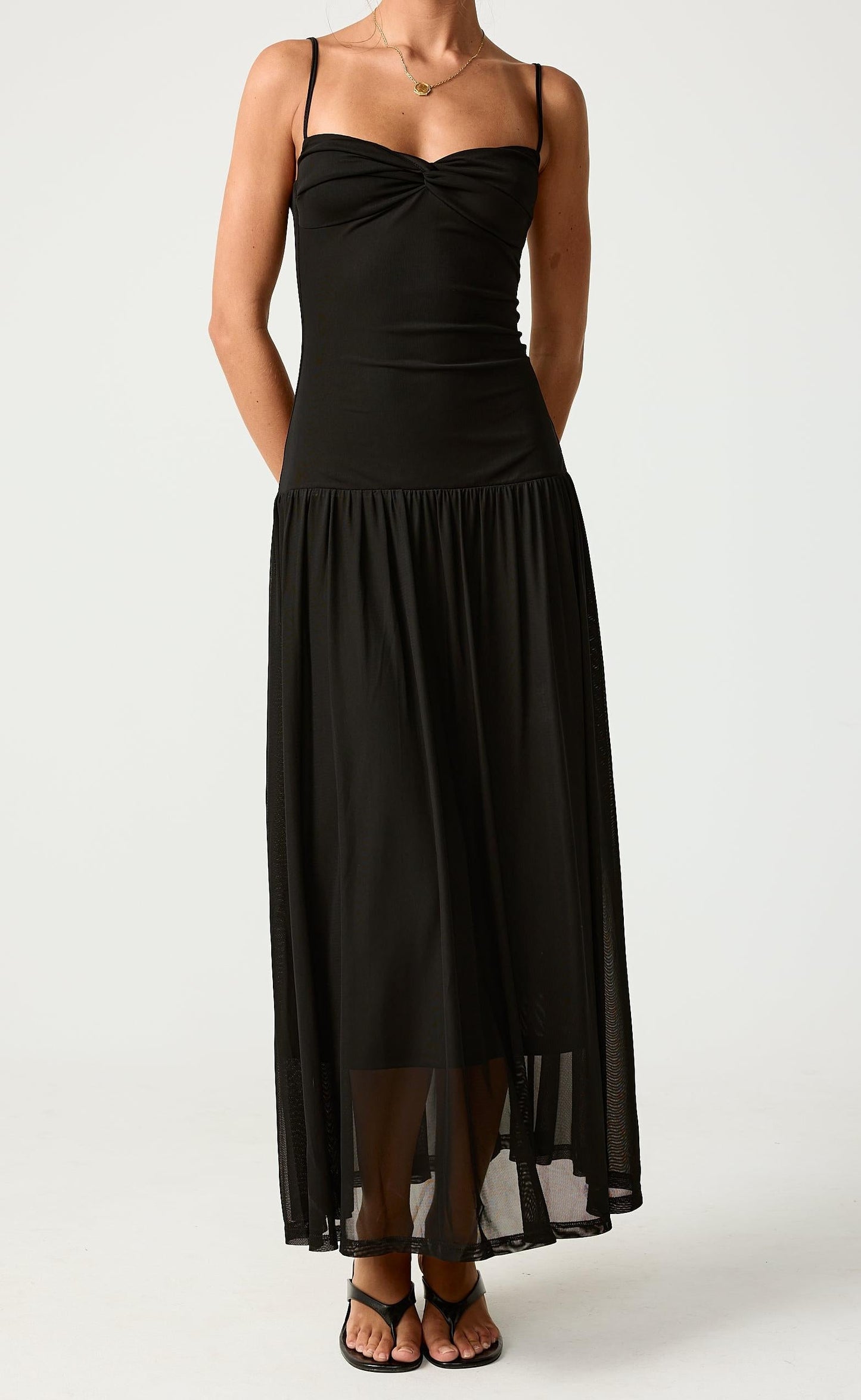 Seduce Maxi Dress (Black)