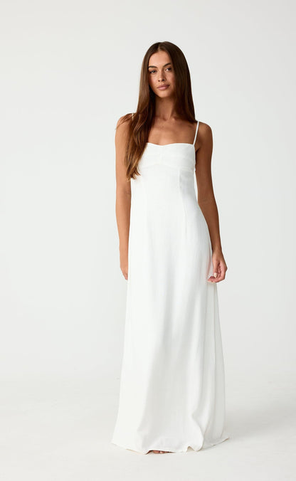 Selene Maxi Dress (White)
