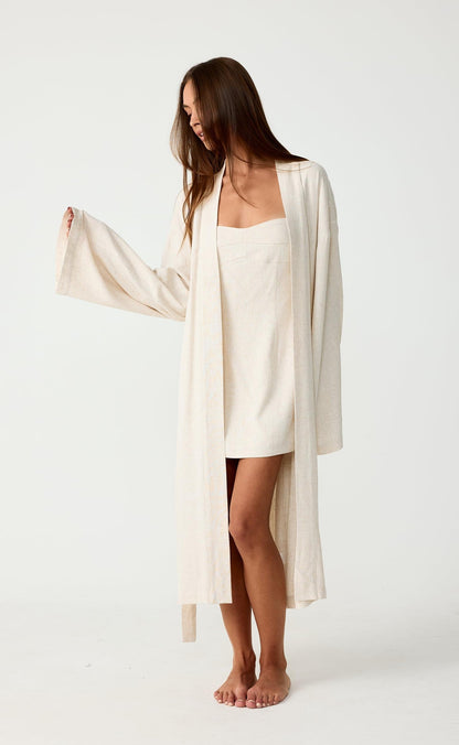 Selene Mini Dress (Natural)