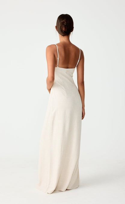 Selene Maxi Dress (Natural)