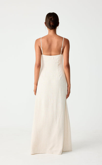 Selene Maxi Dress (Natural)