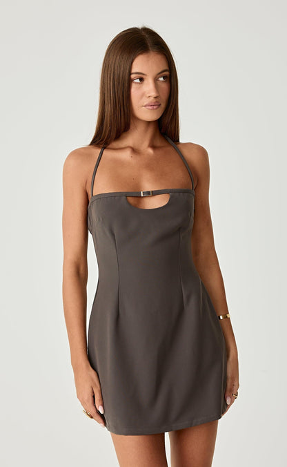 Soren Mini Dress (Slate)