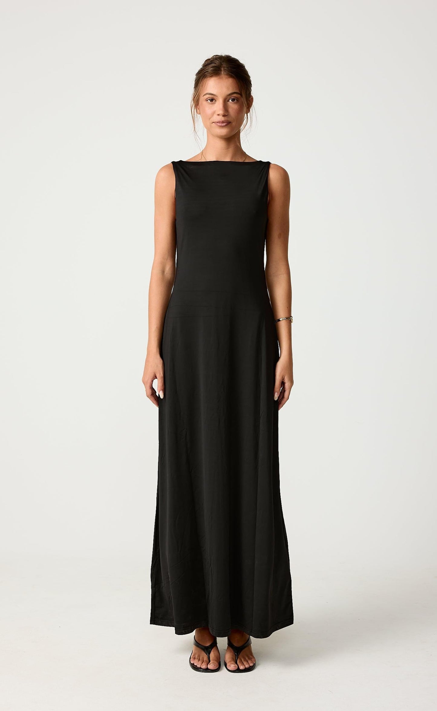 Soulmate Maxi Dress (Black)