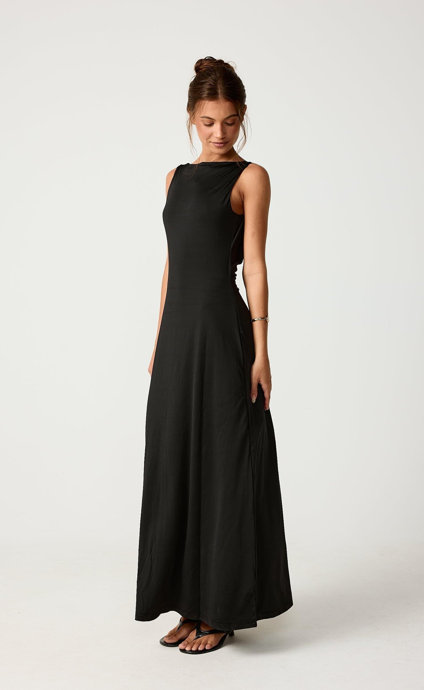 Soulmate Maxi Dress (Black)