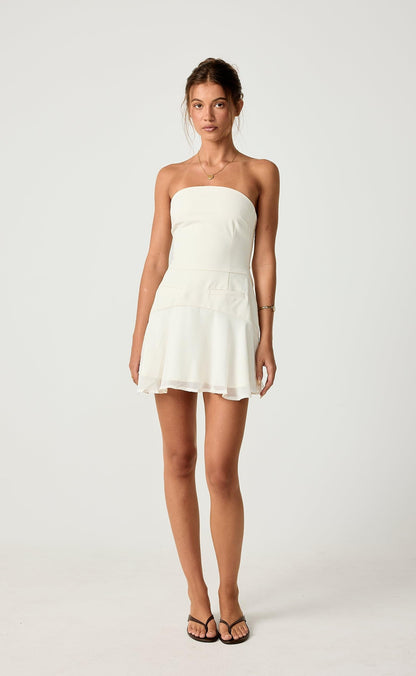 Stella Mini Dress (Cream)