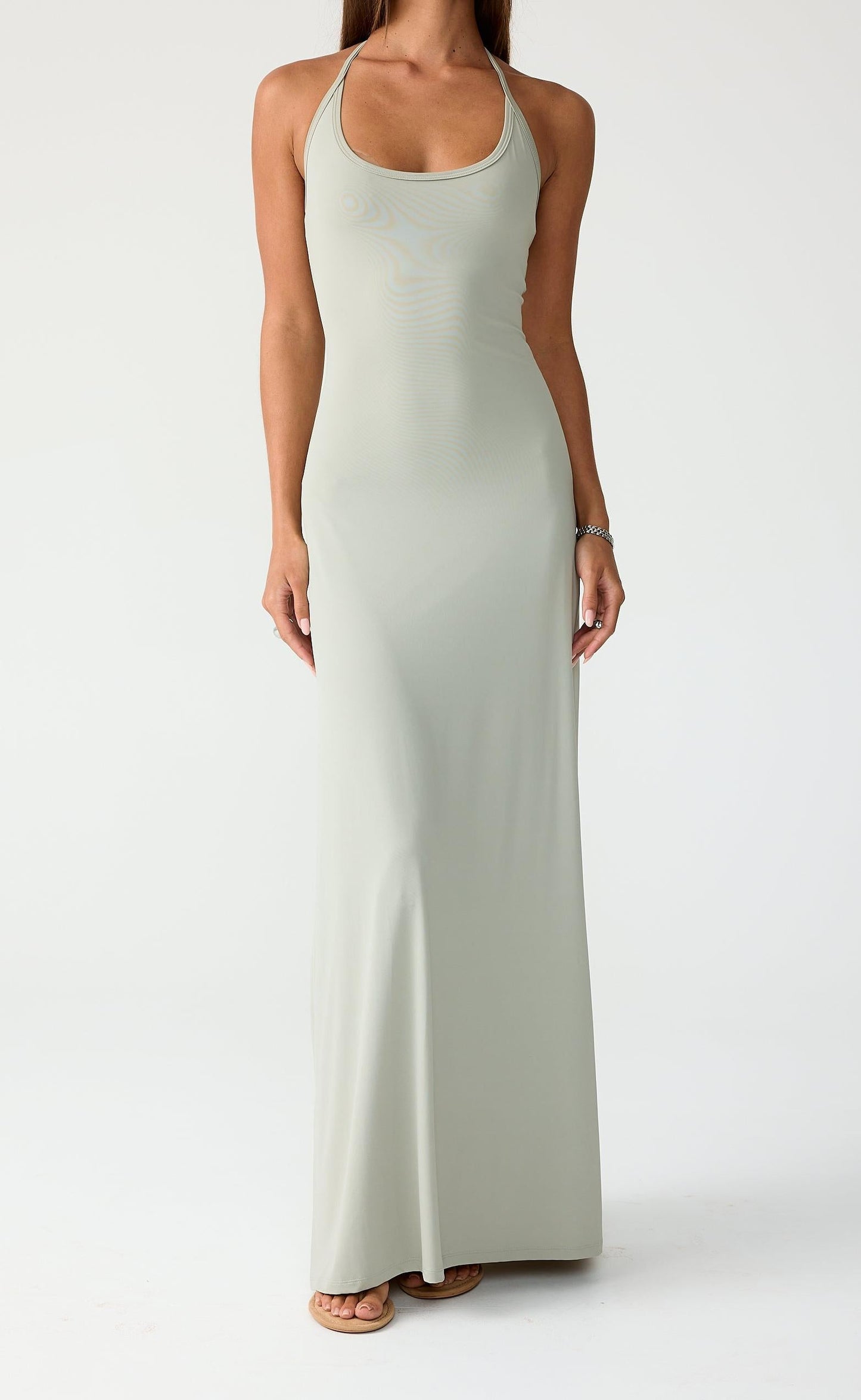 Stevie Maxi Dress (Light Smoke)