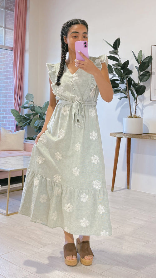 Summer Rose Maxi Dress