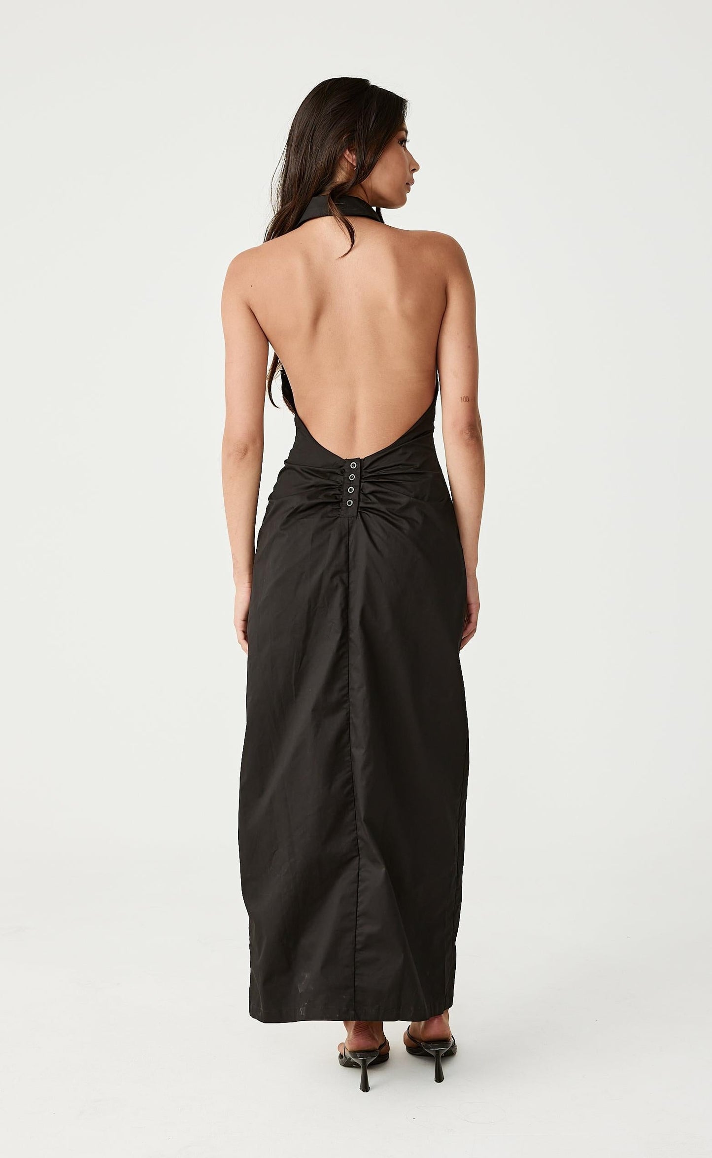 Tides Maxi Dress (Black)
