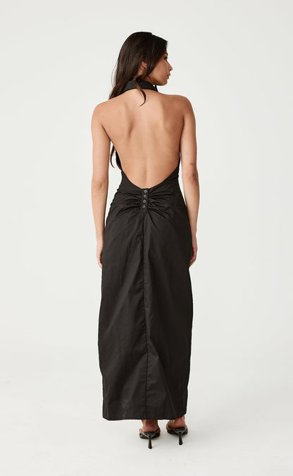 Tides Maxi Dress (Black)