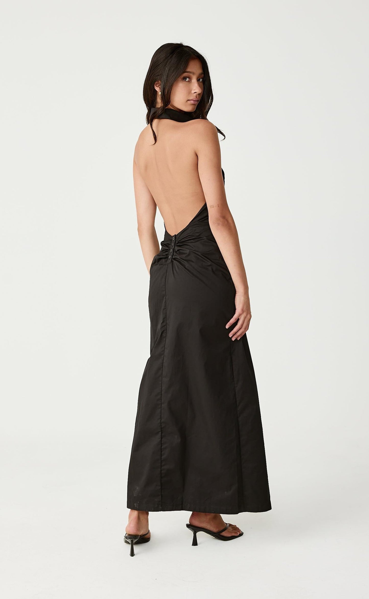 Tides Maxi Dress (Black)