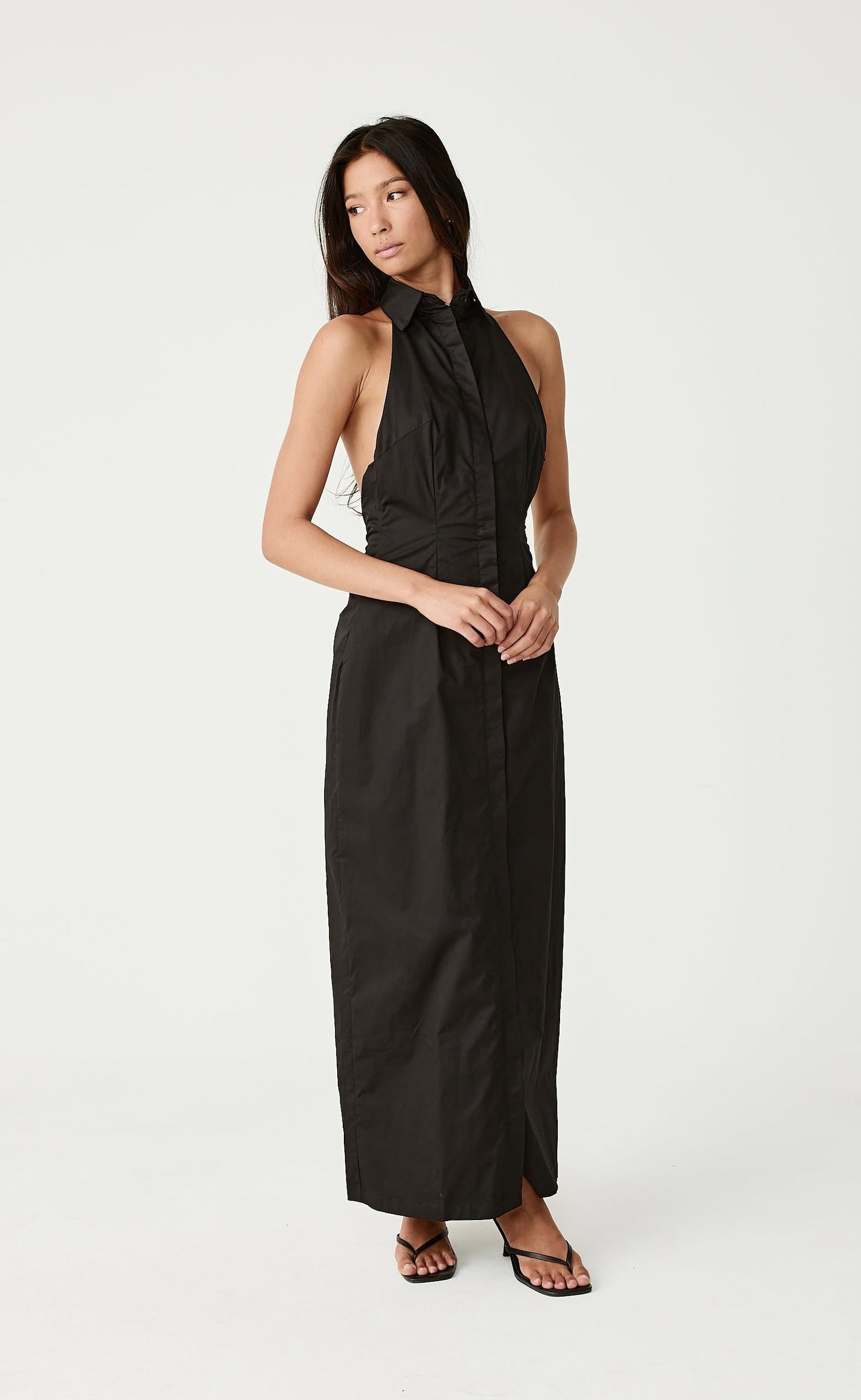 Tides Maxi Dress (Black)