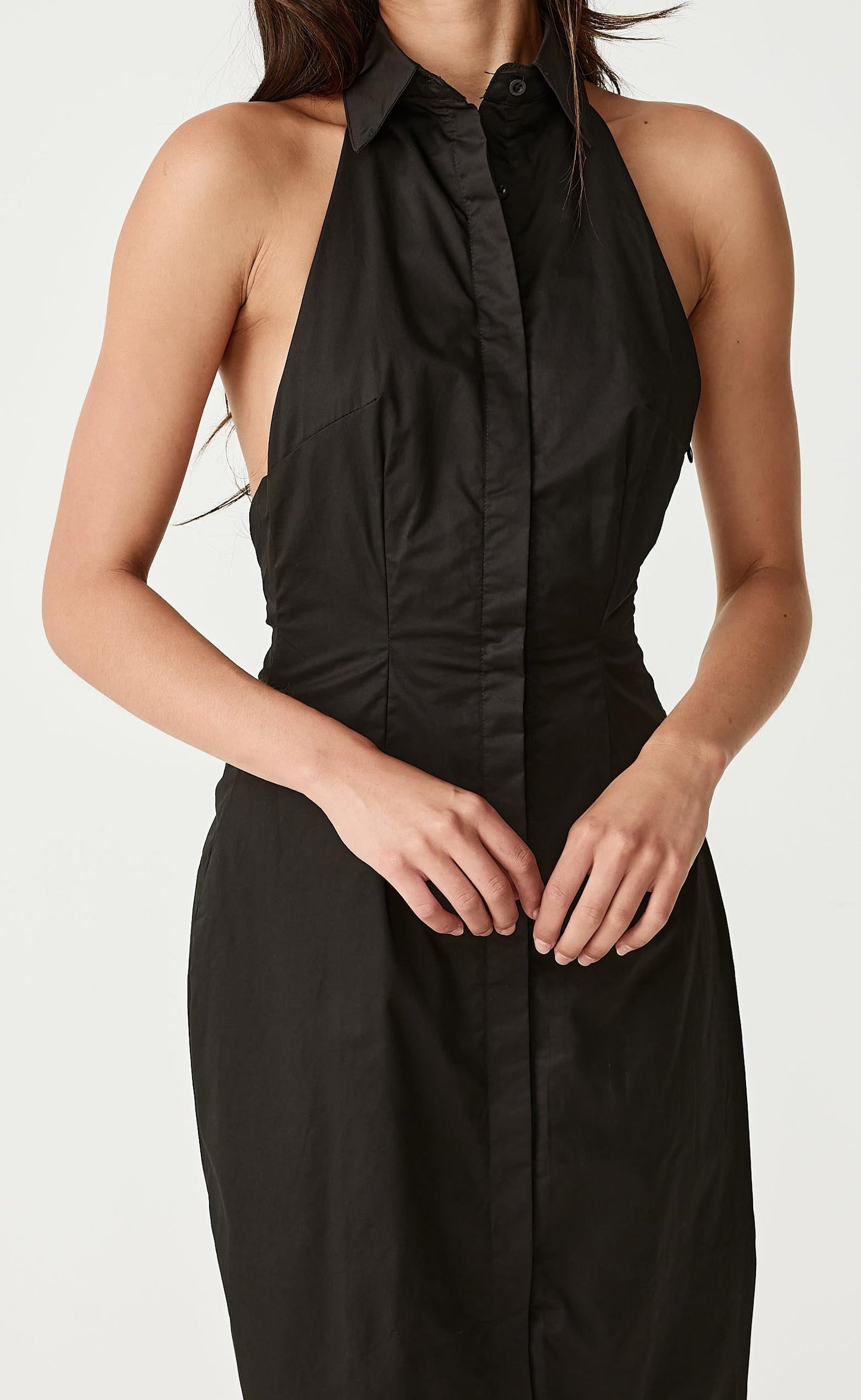 Tides Maxi Dress (Black)