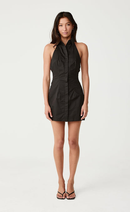 Tides Mini Dress (Black)