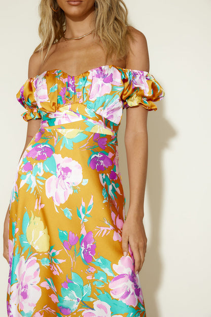 To be Mine Maxi Dress Orange