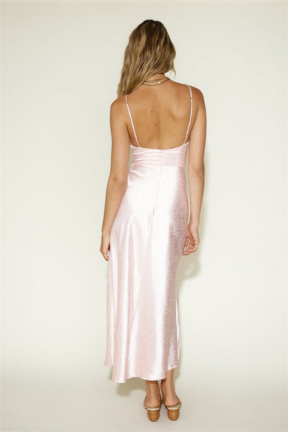 Rose Skies Maxi Dress Pink