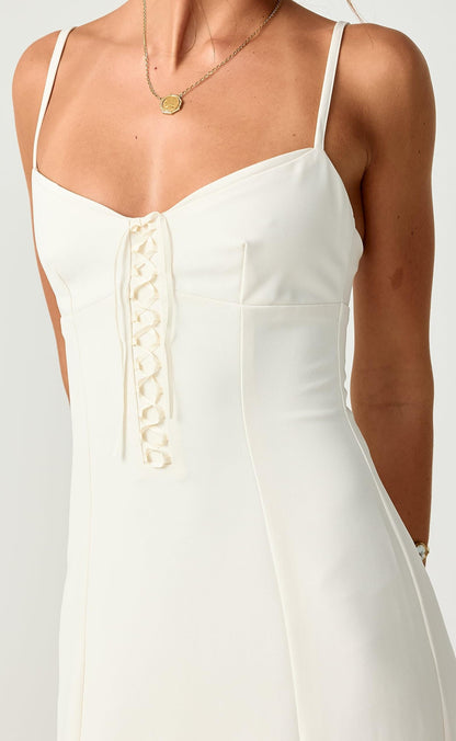Whirlwind Love Midi Dress (Oat)