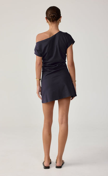 Adelaide Mini Dress (Navy)