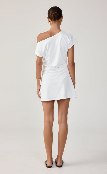 Adelaide Mini Dress (White)