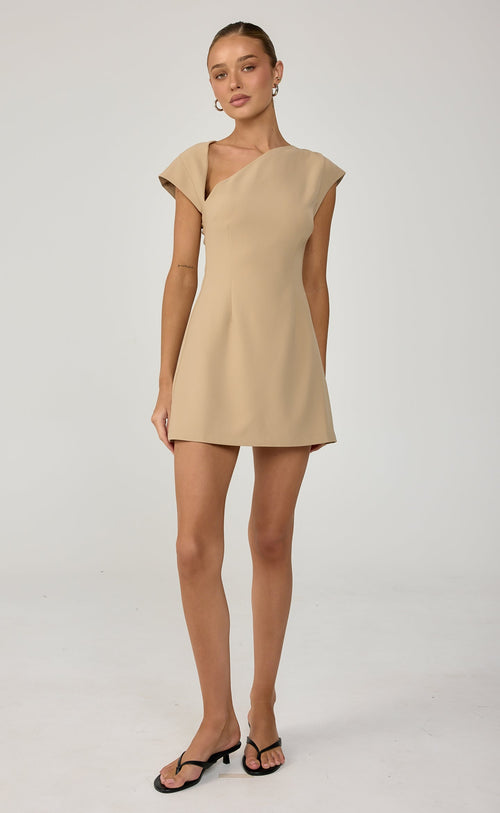Alira Mini Dress (Honey)