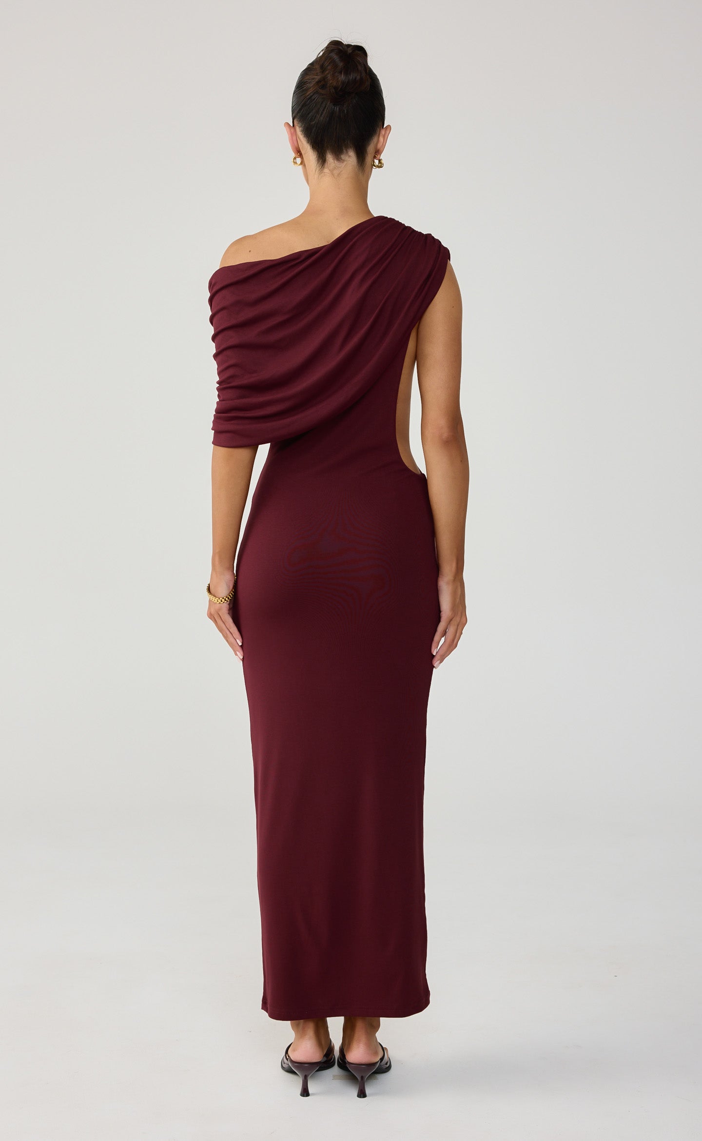 Alisa Maxi Dress (Wine)