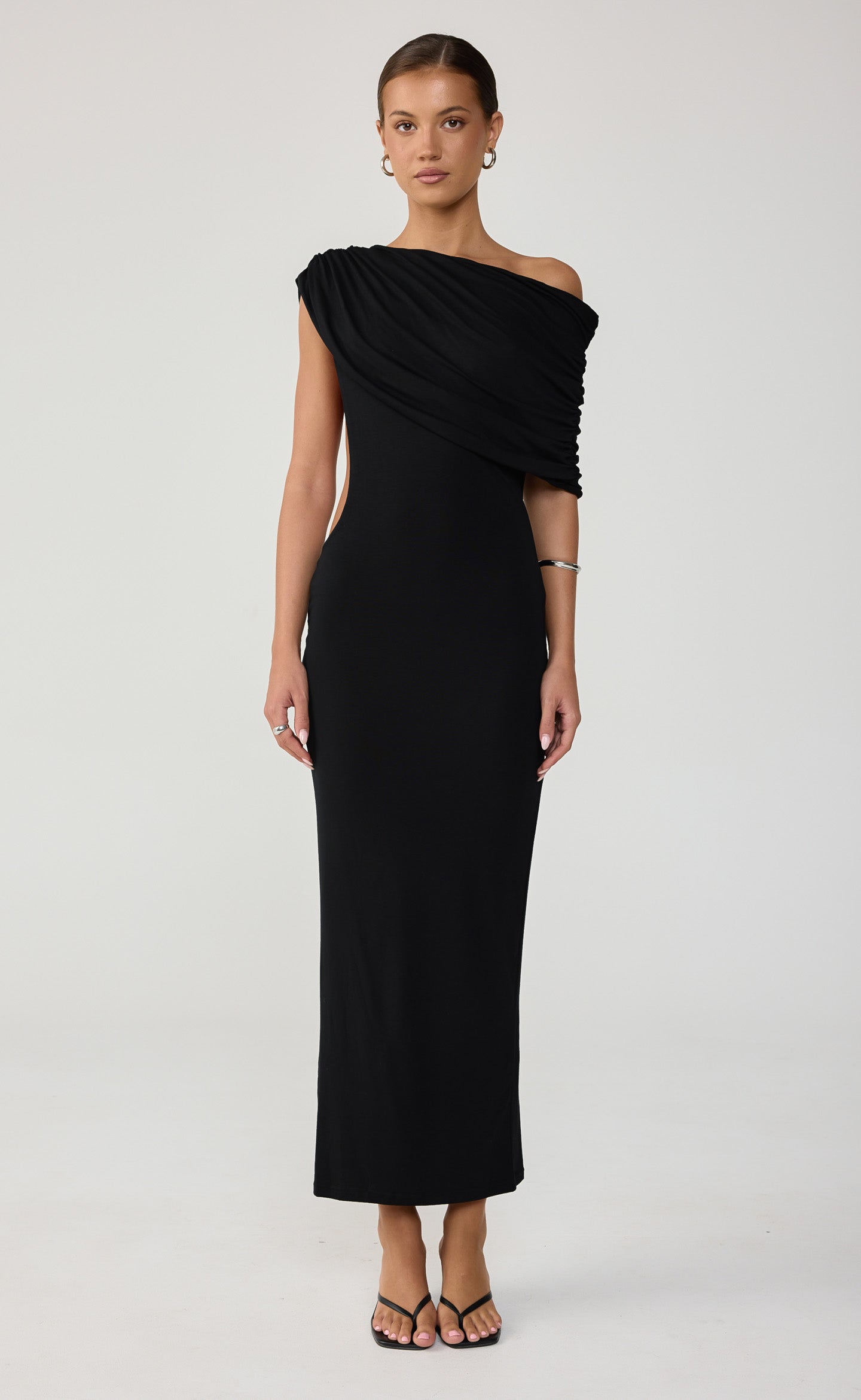 Alisa Maxi Dress (Black)