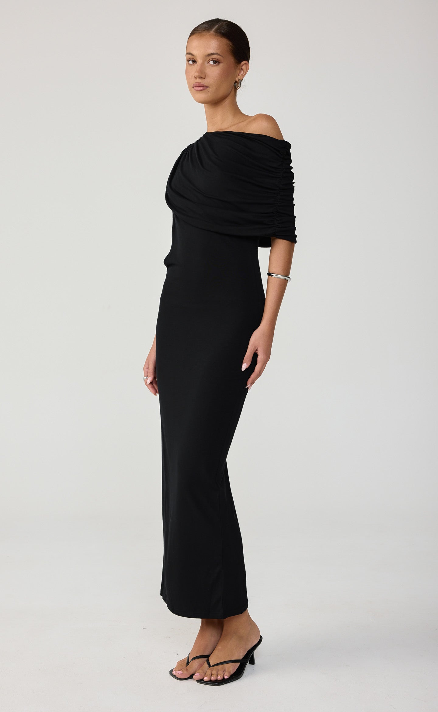 Alisa Maxi Dress (Black)