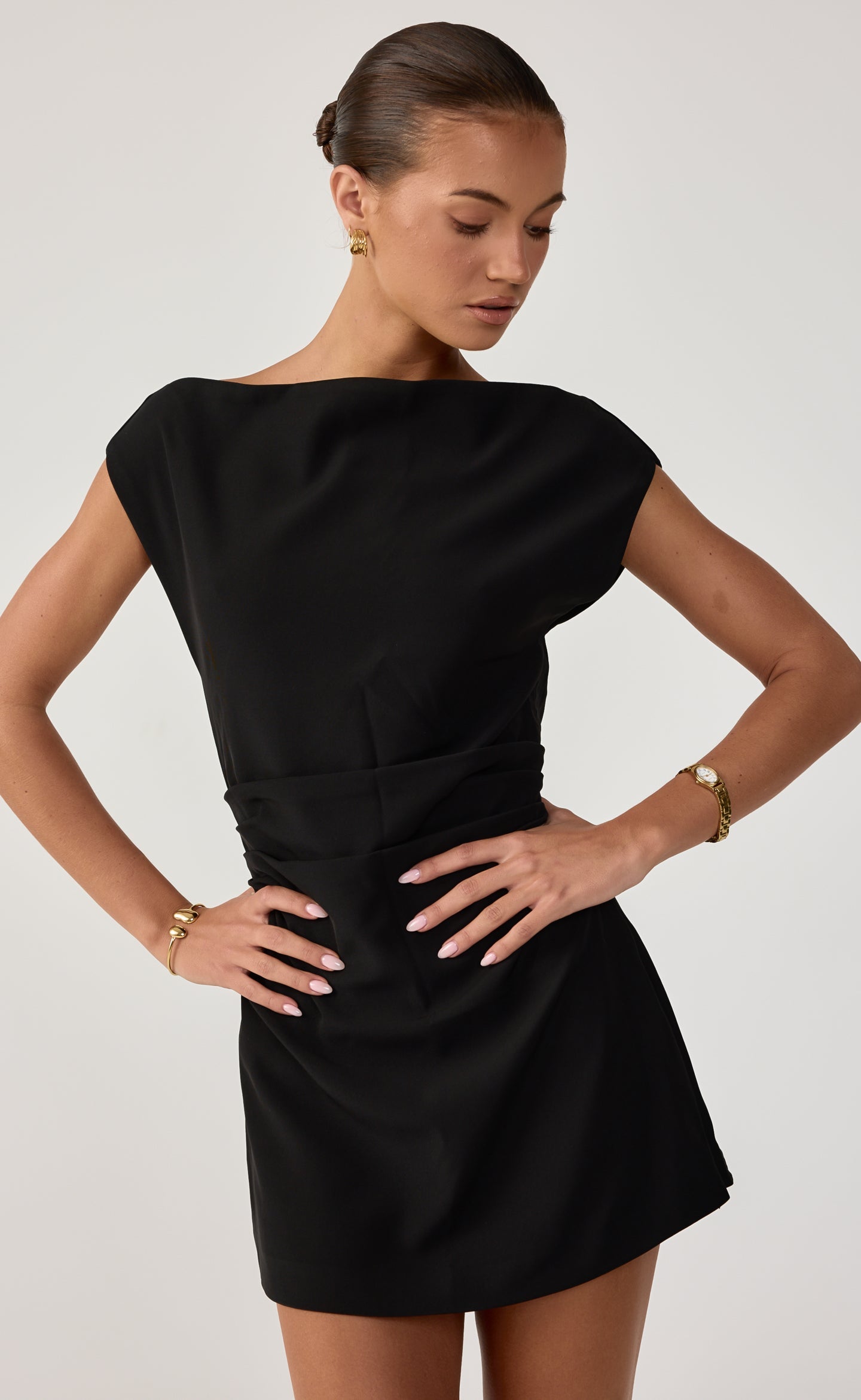 Canyon Mini Dress (Black)