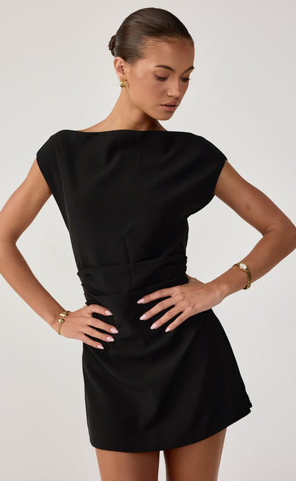 Canyon Mini Dress (Black)