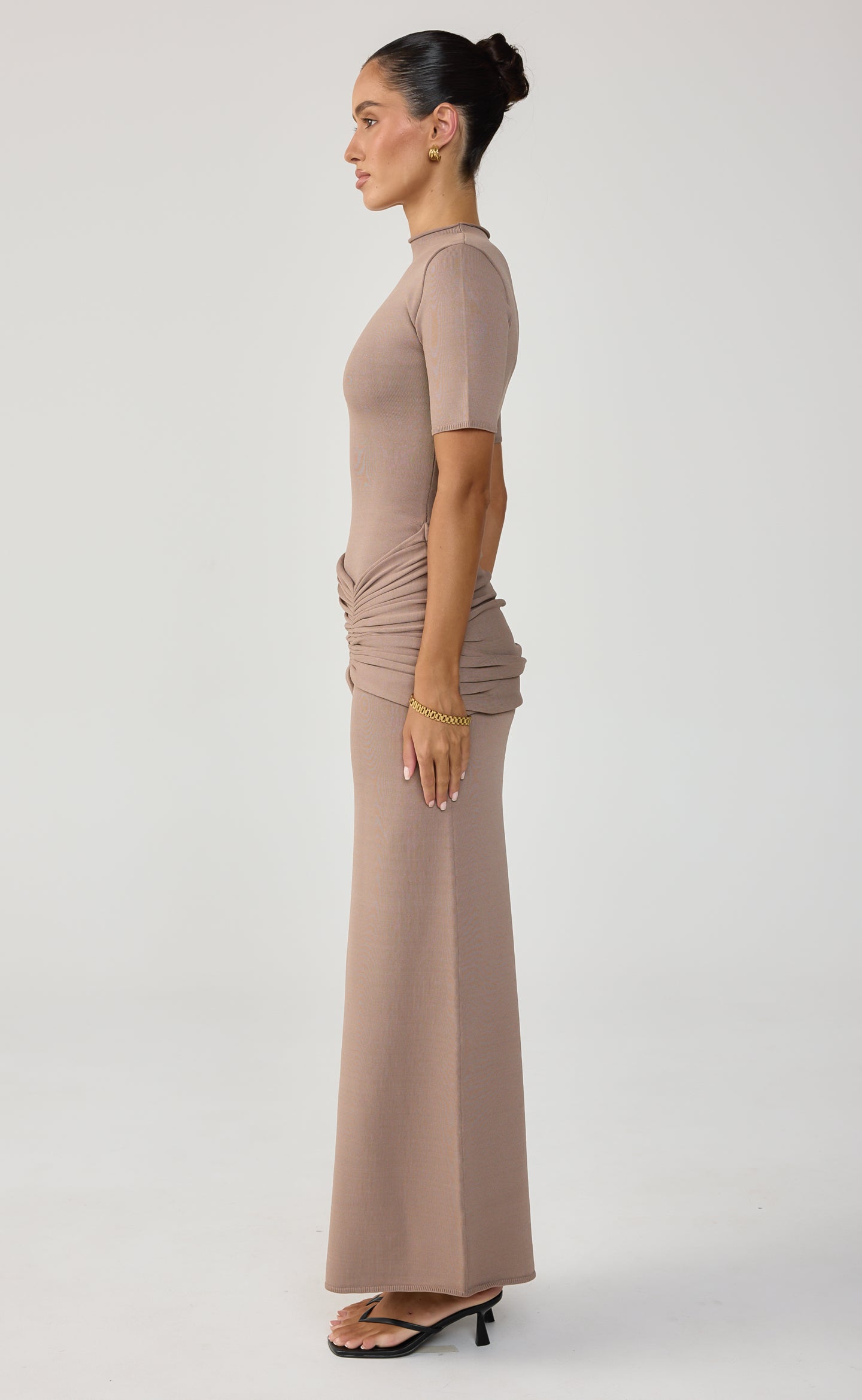 Cecily Maxi Dress (Mocha)