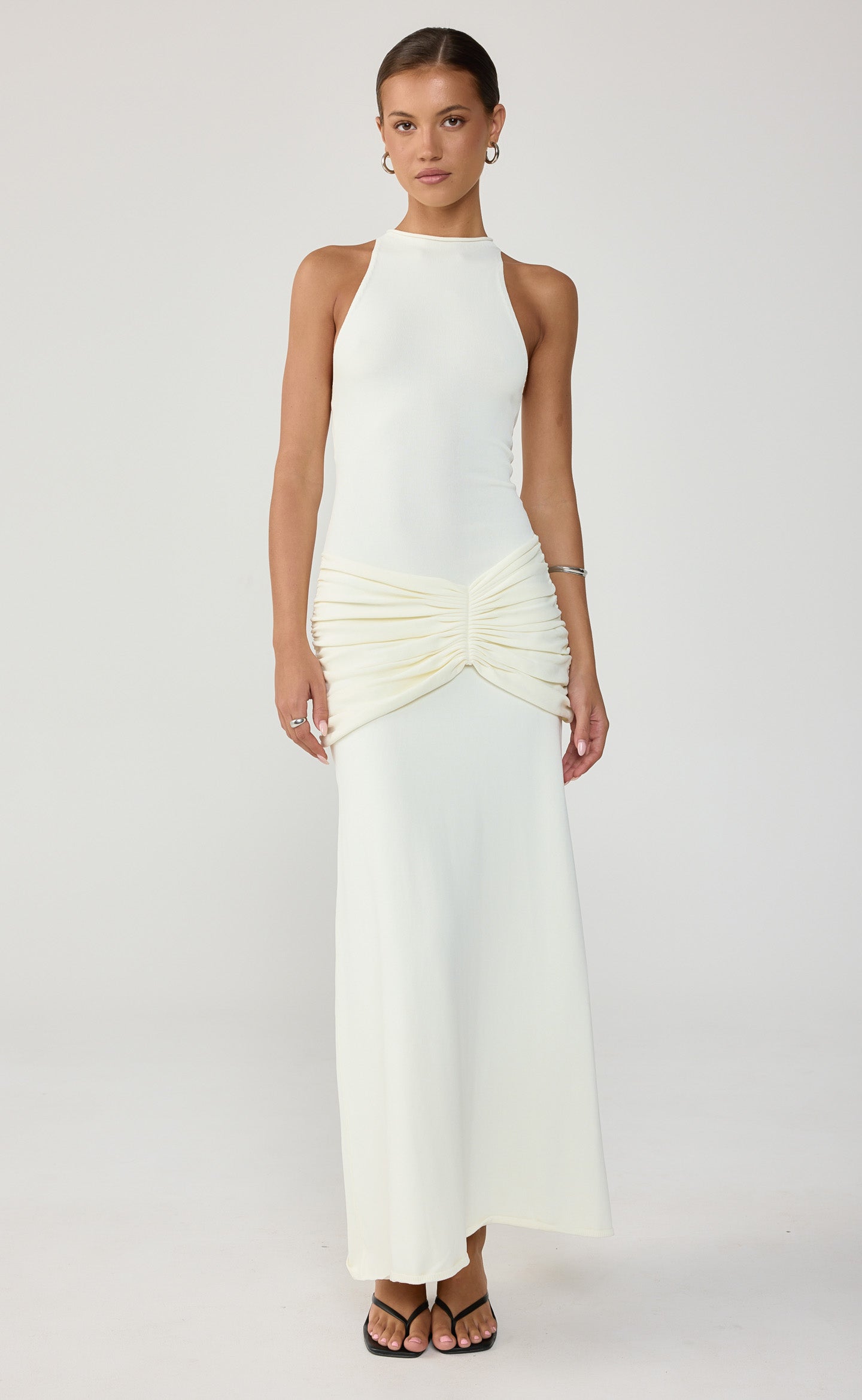 Diana Maxi Dress (Cream)