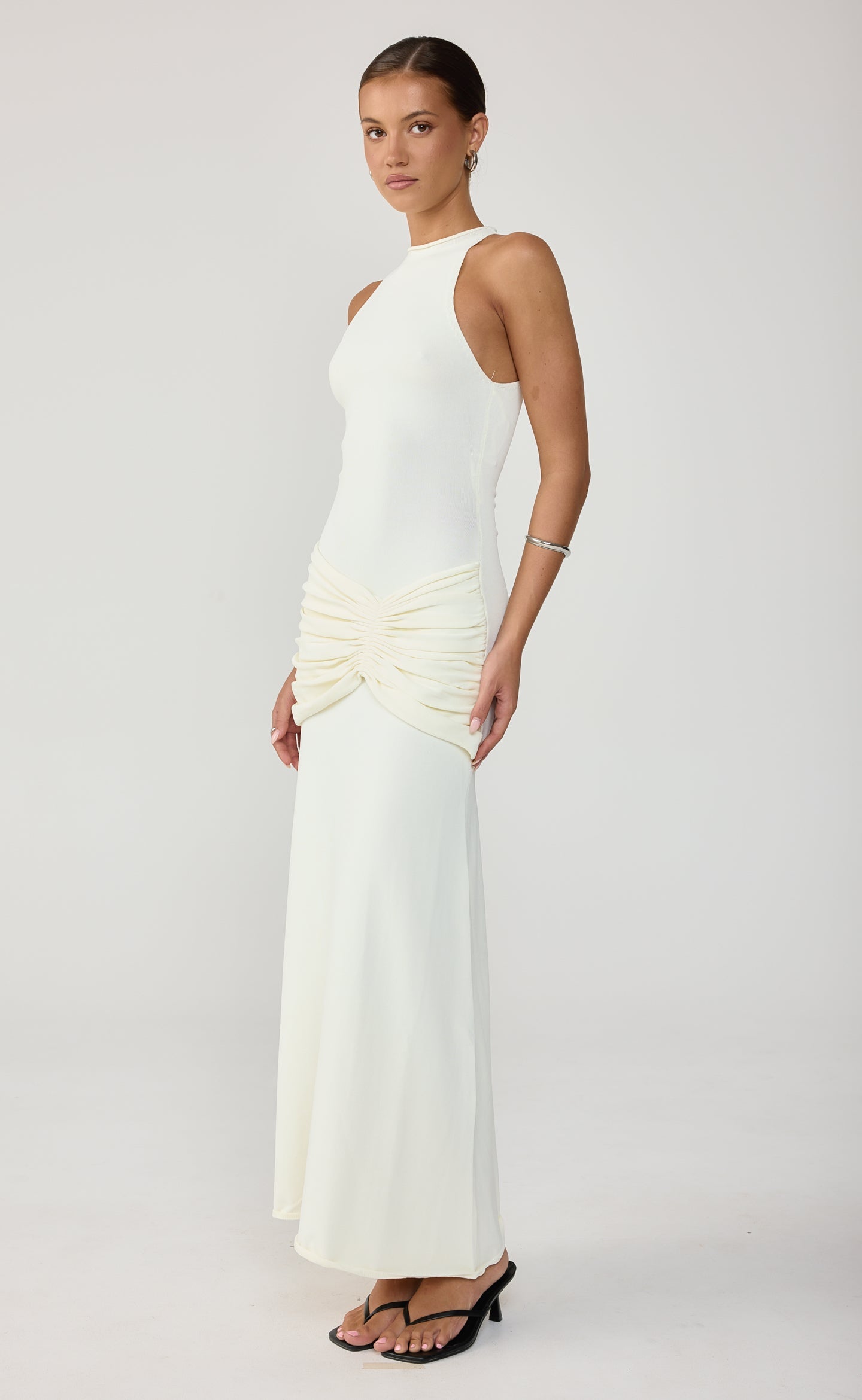 Diana Maxi Dress (Cream)