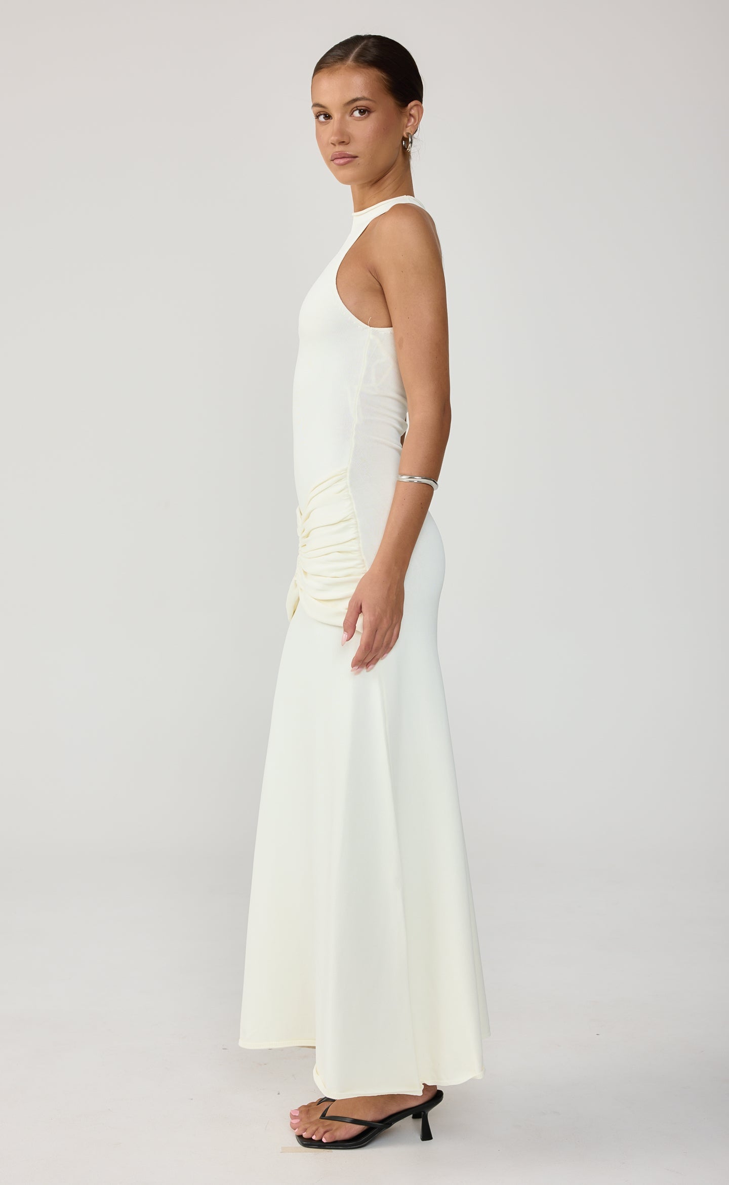 Diana Maxi Dress (Cream)