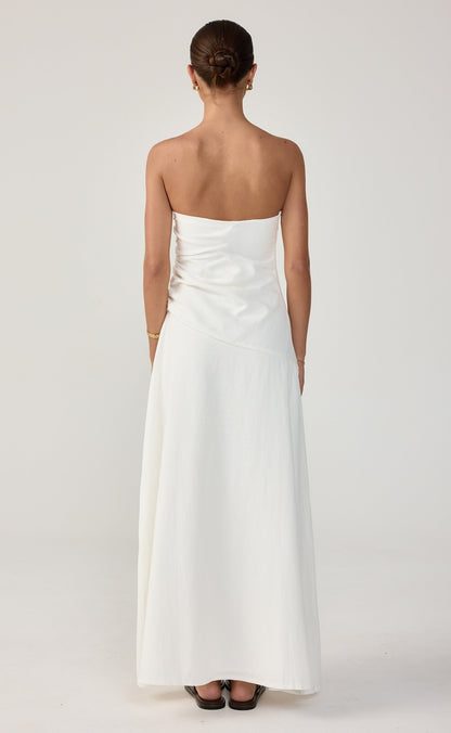 Doria Maxi Dress (White)
