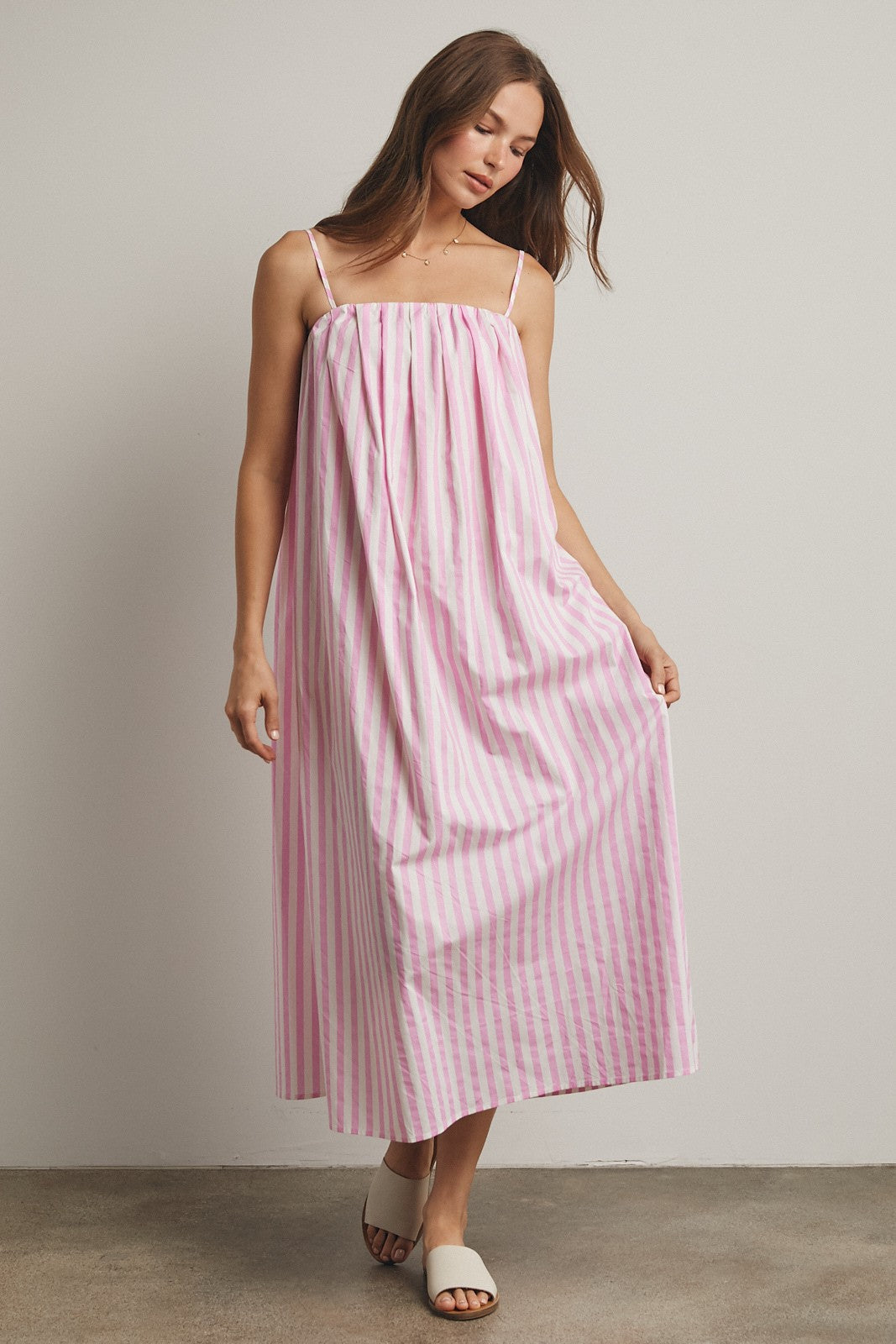 Striped Maxi Dress