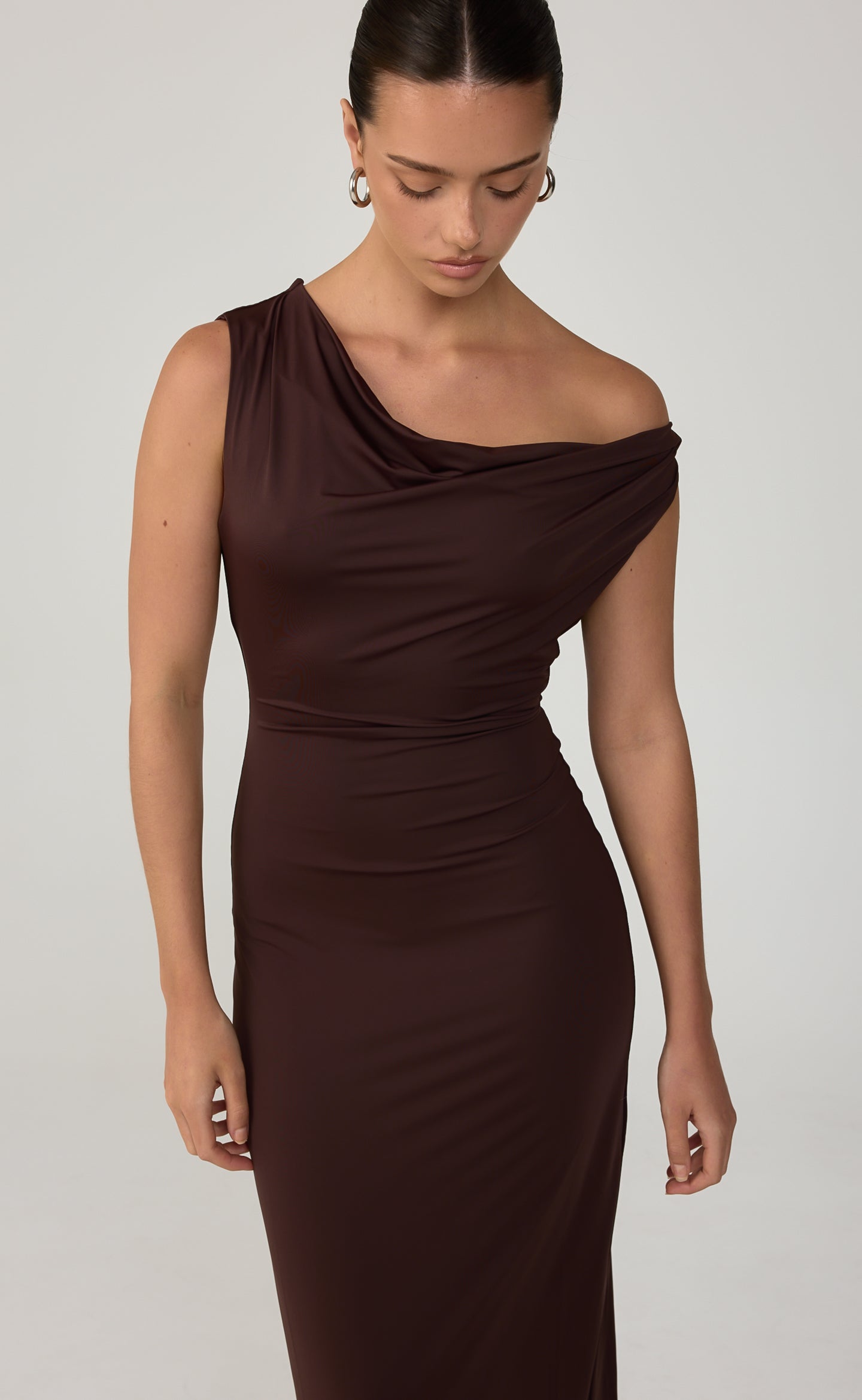 Granger Maxi Dress (Chocolate)