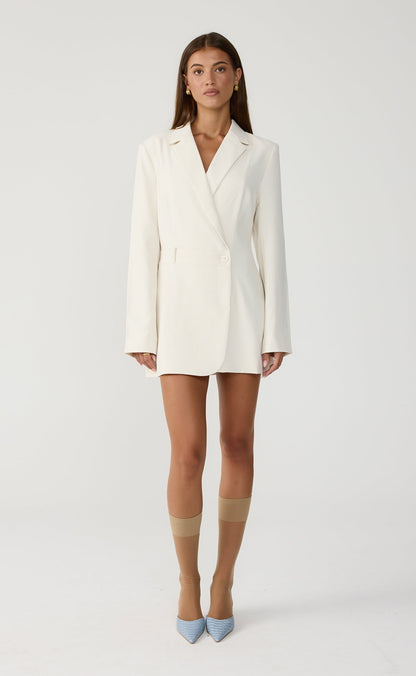 Highlights Mini Dress (Oat)