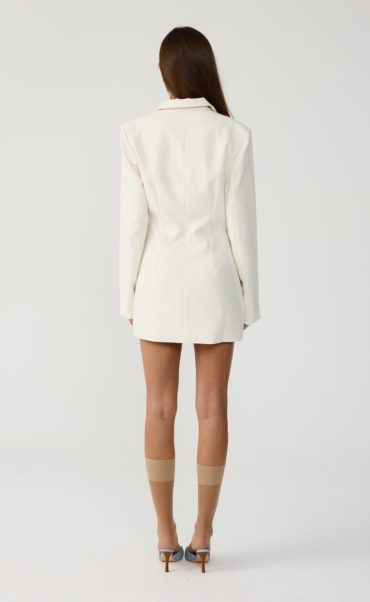 Highlights Mini Dress (Oat)