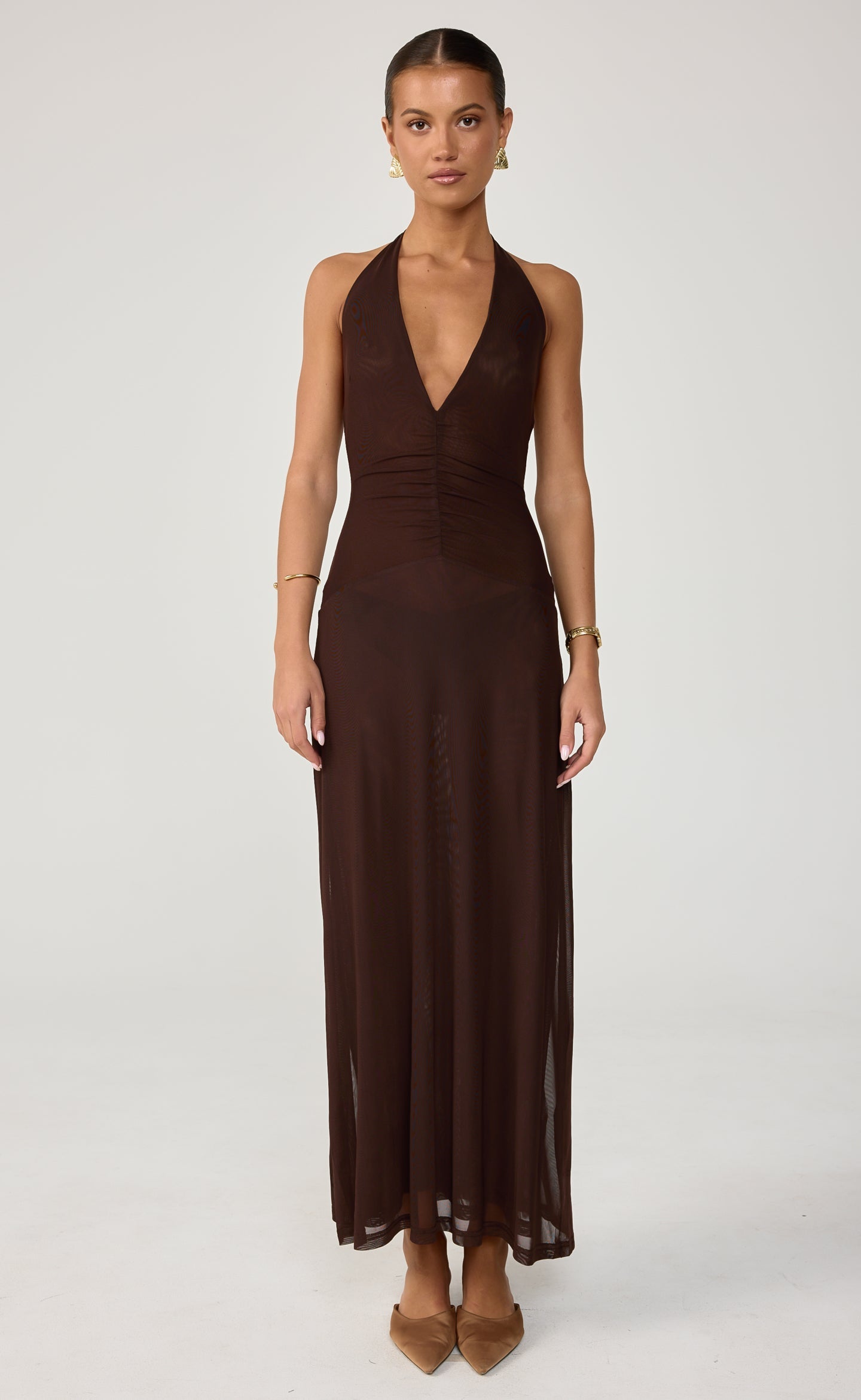 It Girl Maxi Dress (Chocolate)