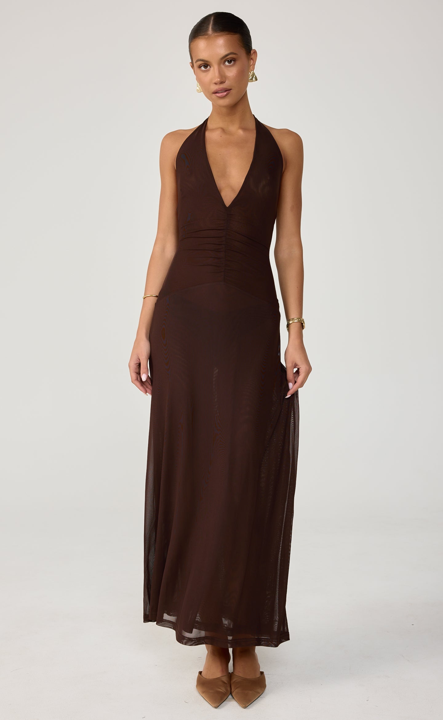 It Girl Maxi Dress (Chocolate)