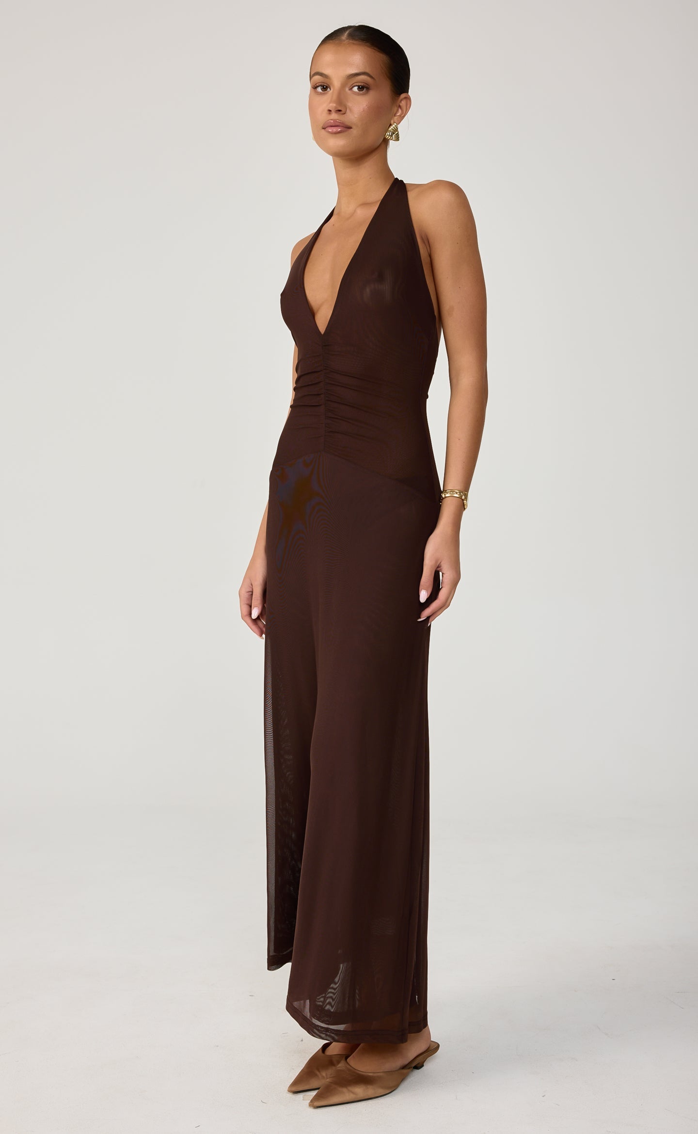 It Girl Maxi Dress (Chocolate)