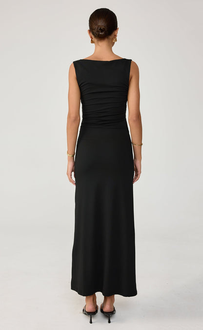 Josette Maxi Dress (Black)