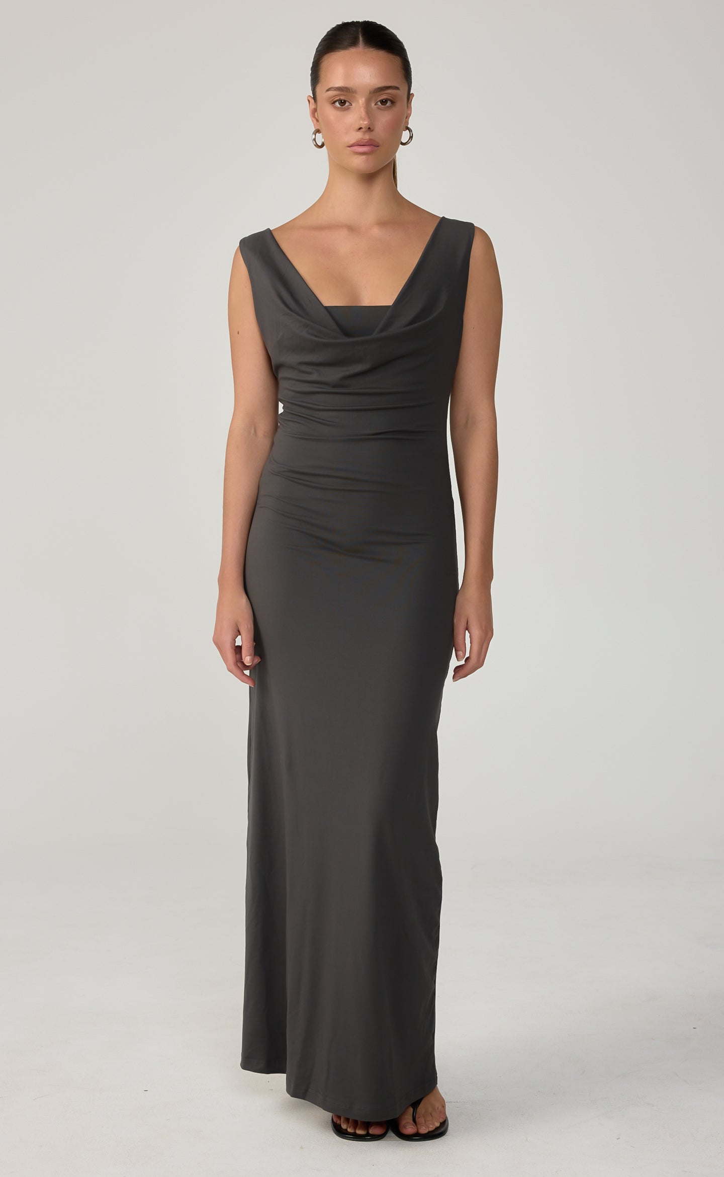 Josette Maxi Dress (Slate)