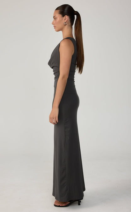 Josette Maxi Dress (Slate)