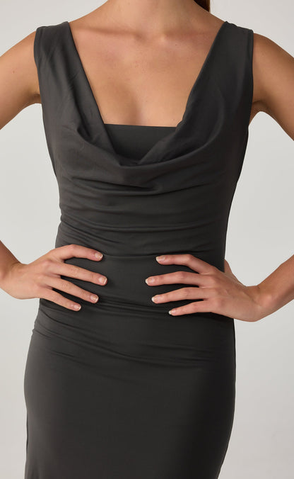 Josette Maxi Dress (Slate)