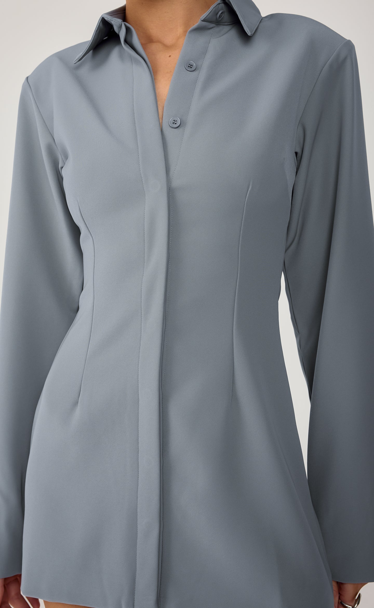 Mariella Mini Dress (Storm Blue)