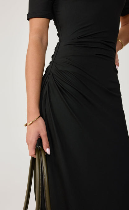 Piper Maxi Dress (Black)