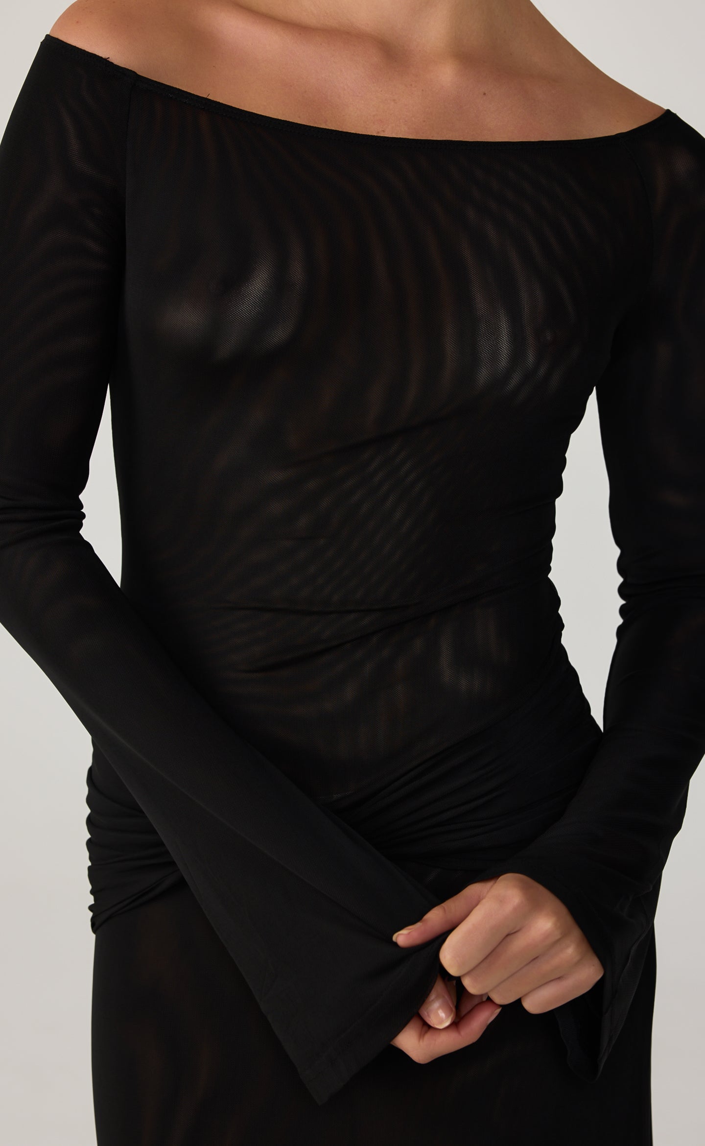 Soleil Maxi Dress (Black)