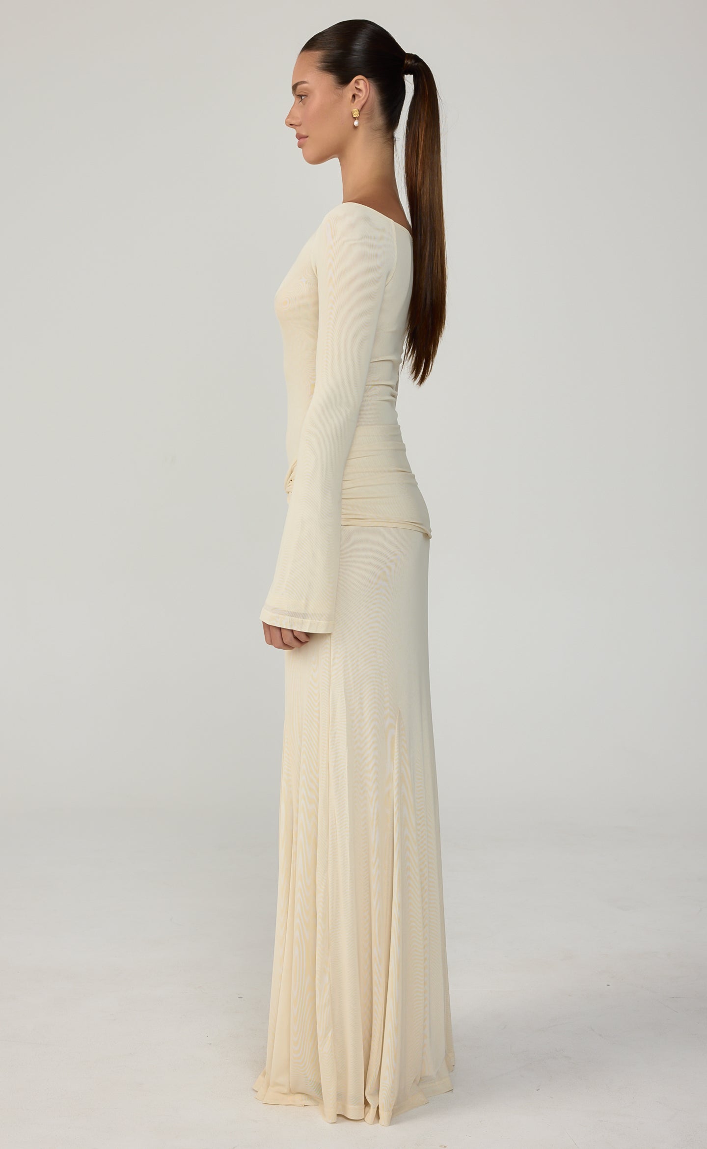 Soleil Maxi Dress (Buttermilk)