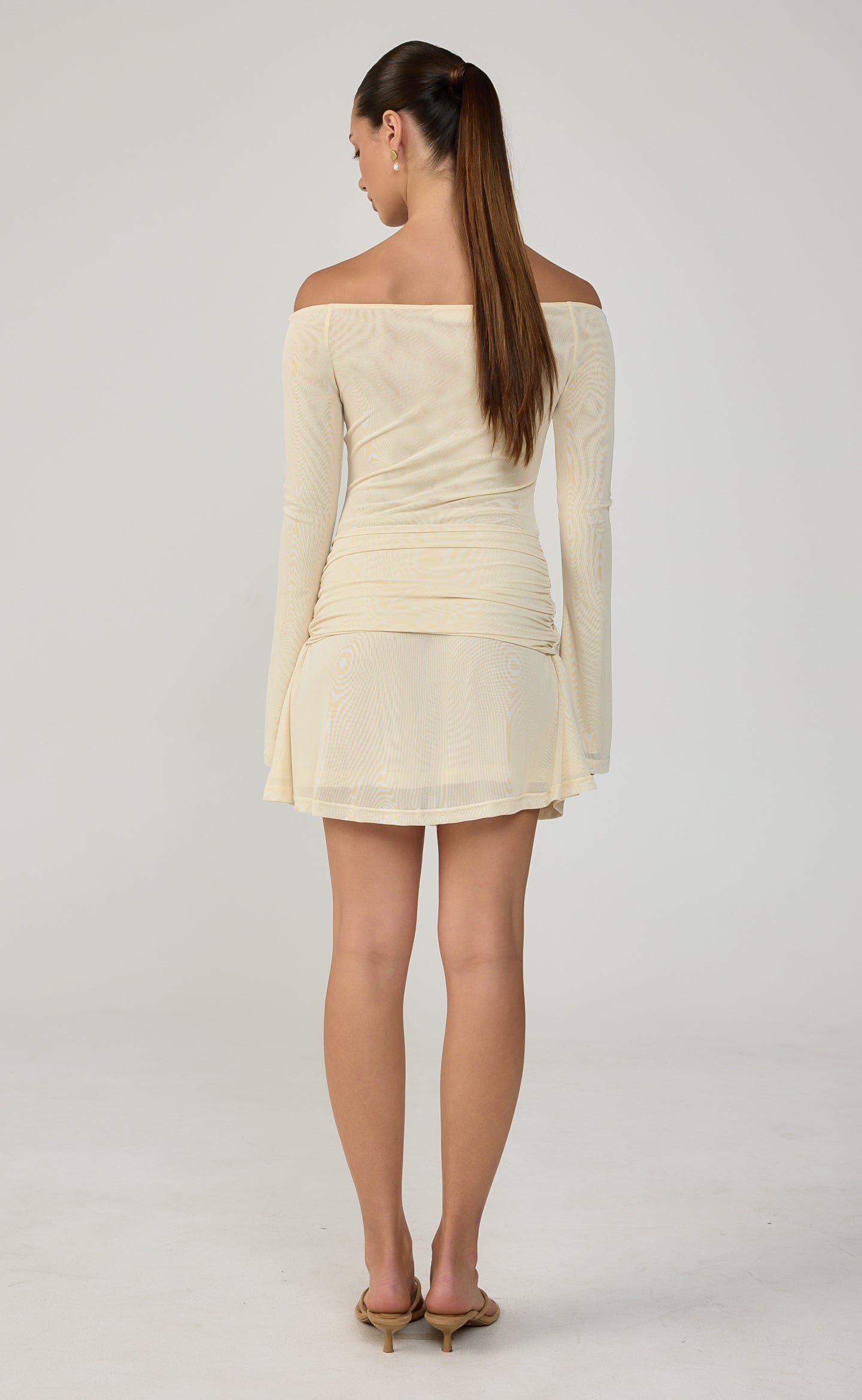 Soleil Mini Dress (Buttermilk)